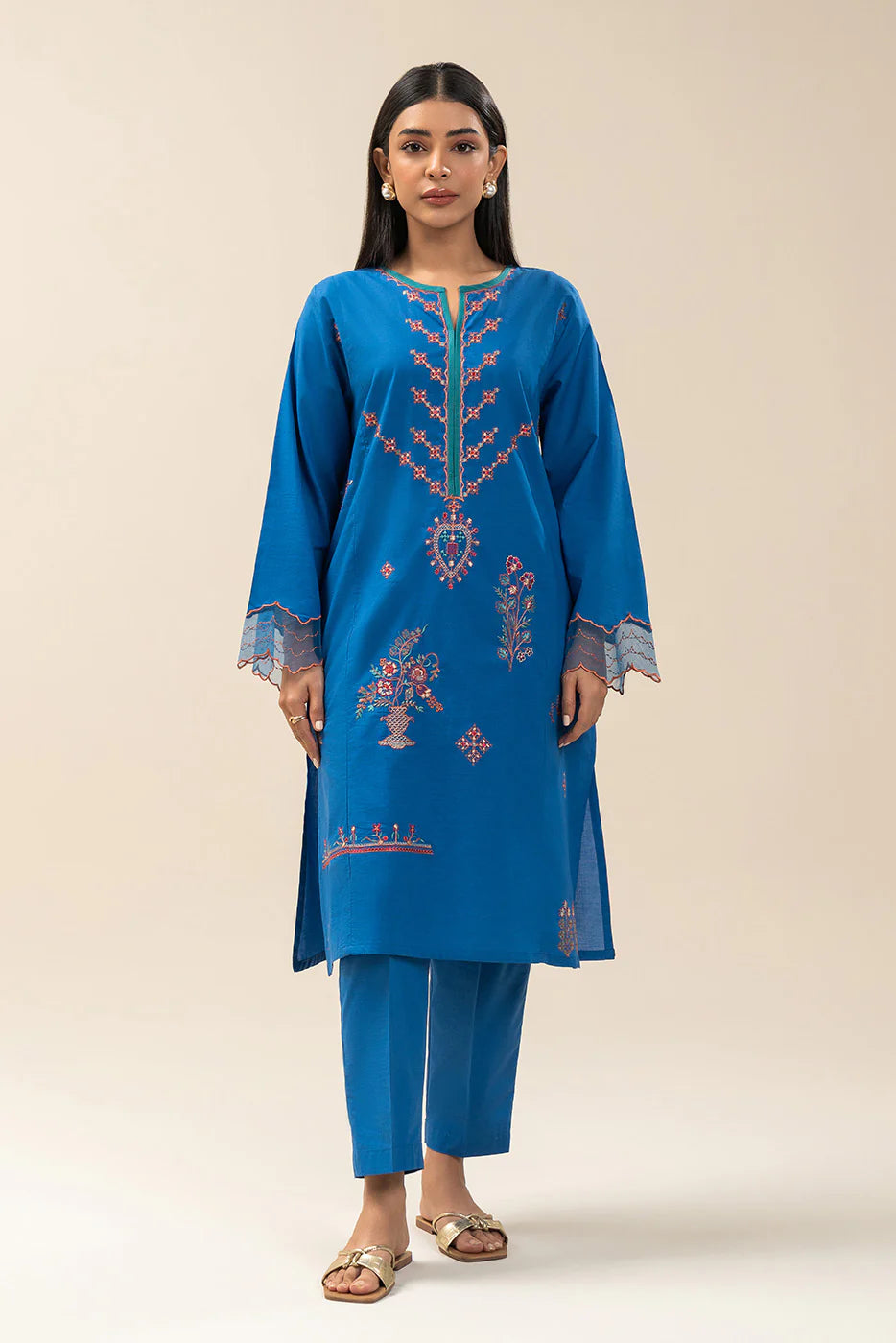 2 PIECE PRINTED LAWN SUIT