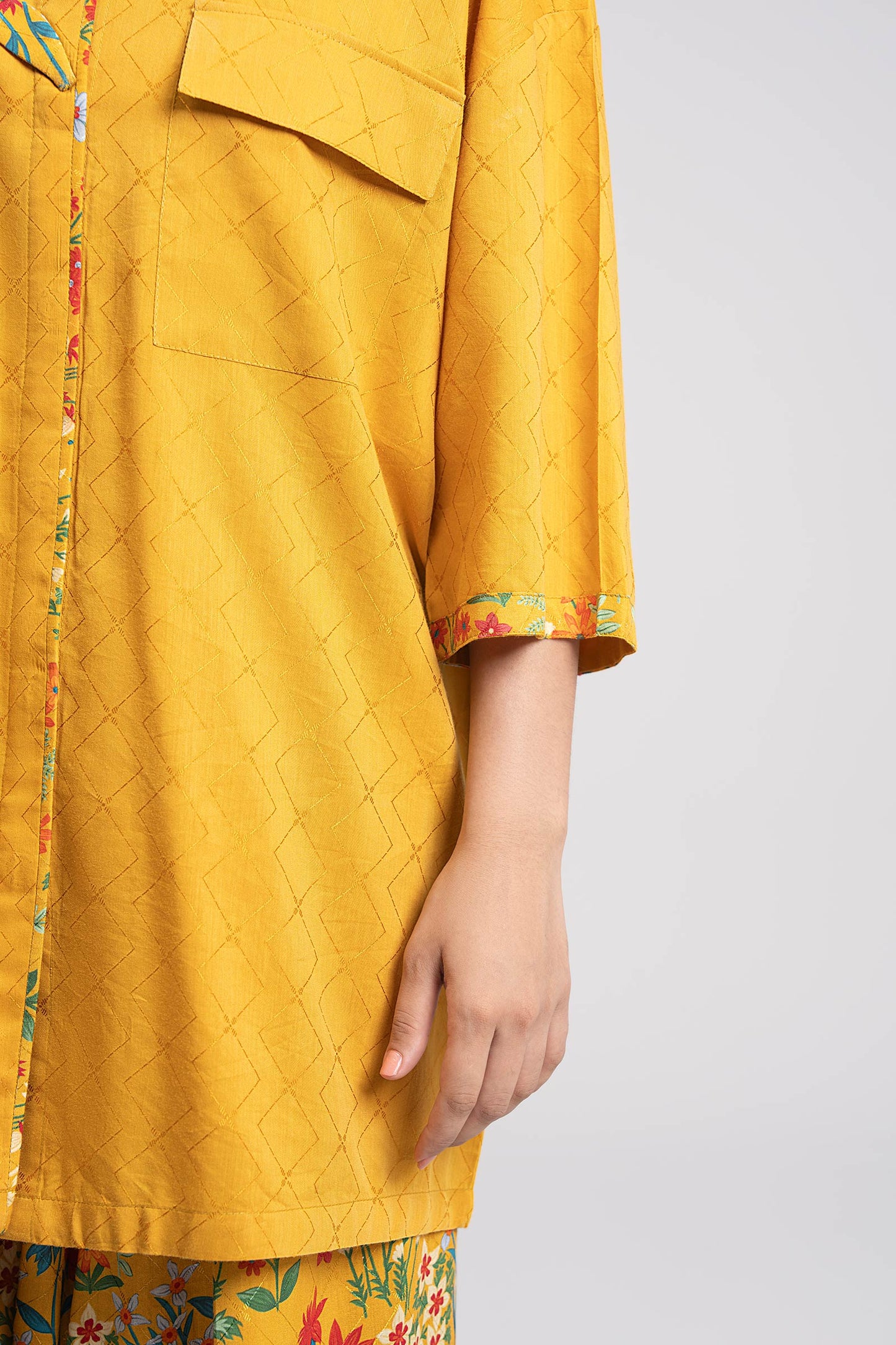 2 Pc Printed Viscose Suit