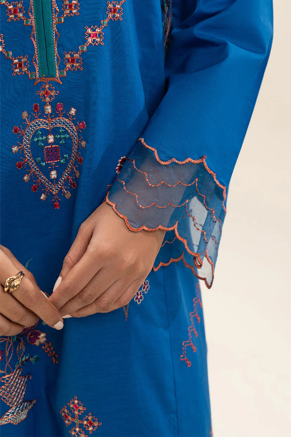 2 PIECE PRINTED LAWN SUIT